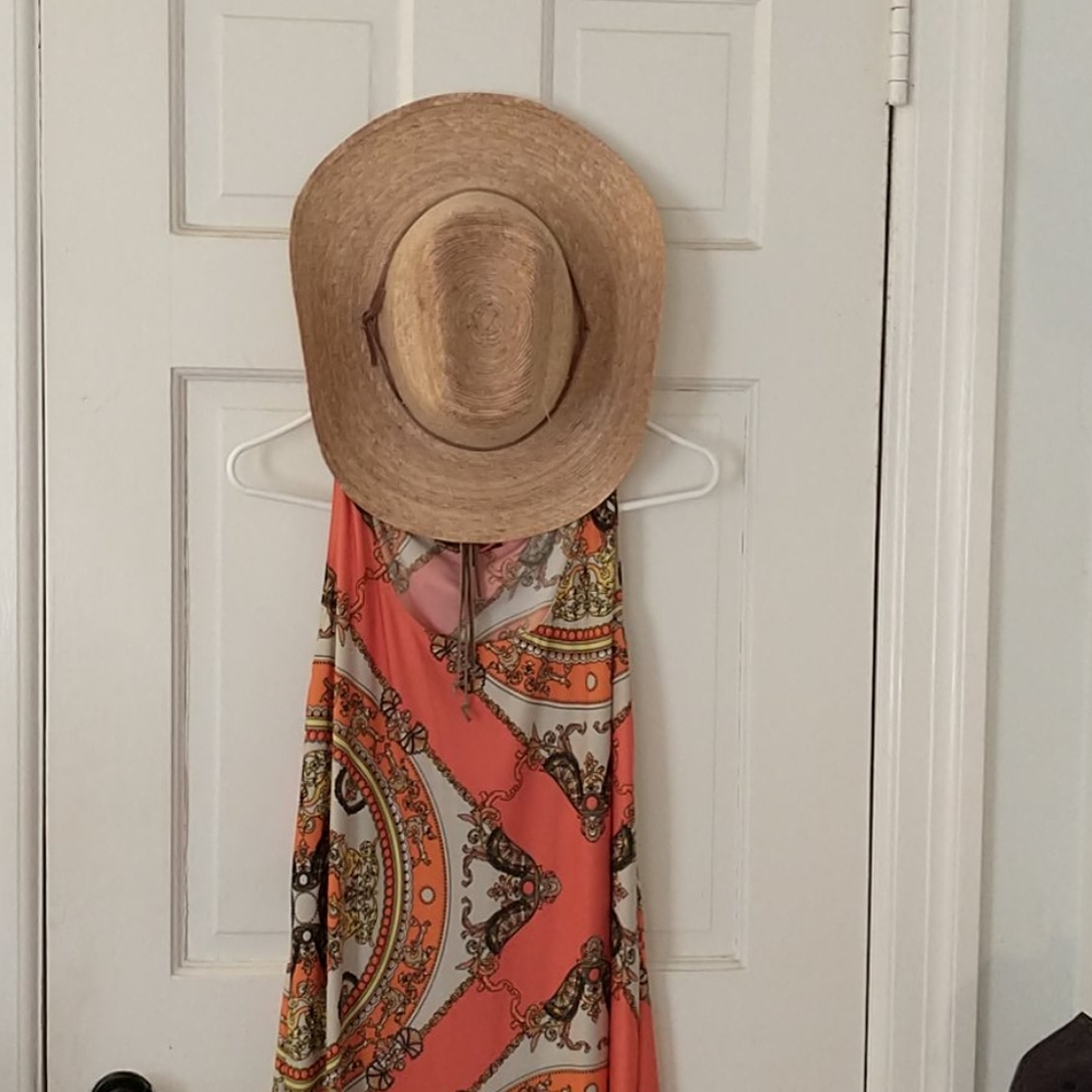 🧡Patterned Maxi dress